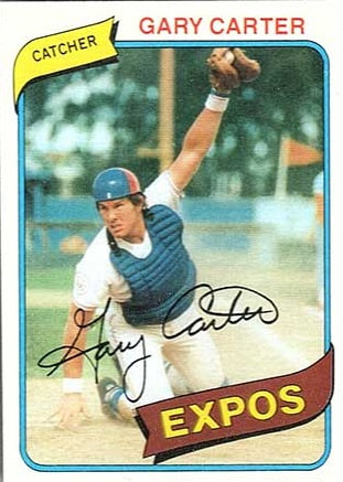Gary Carter Autographed Signed 1982 Topps Card-Hall Of Fame